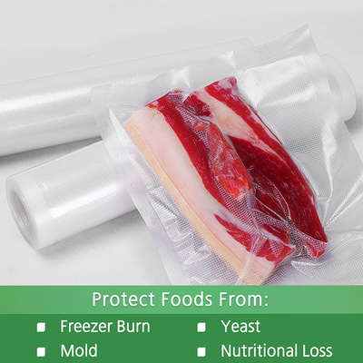 เครื่องซีลสูญญากาศอาหารแห้งอัตโนมัติ Food Fresh Vacuum Sealer Plastic Rolls