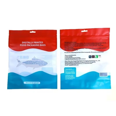 พิมพ์ Mylar Zip Lock Bag กระเป๋าบรรจุอาหารว่าง กระเป๋าบรรจุอาหารอาหารว่าง กระเป๋าบรรจุ Holographic Reusable