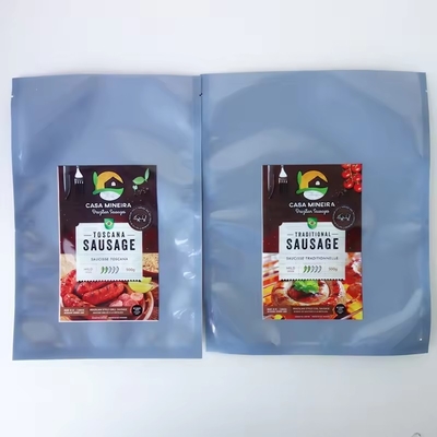 แผ่นผสมผสาน พิมพ์ตามสั่ง พลาสติกโปร่ง Mylar อาหารทะเล บรรจุ วาคูม ปิดกระเป๋าสะพาย Frozen