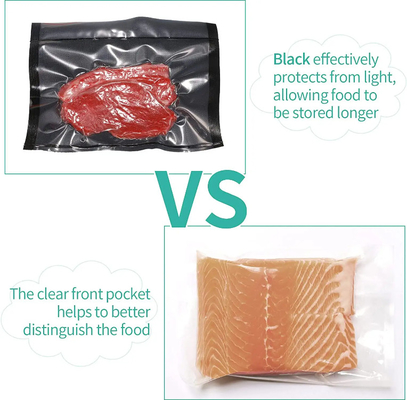 กระเป๋าสะพายอาหารแบบ Vakuum Sealer สําหรับอาหาร กระเป๋าสะพายอาหารแบบ Biodegradable ที่พิมพ์ตามสั่ง