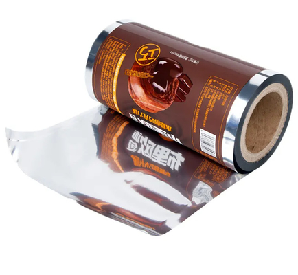 โลโก้ที่กําหนดเอง ฟิล์มป้องกันสูง Bopp/Cpp Roll Snack บิสกิตชิป ฟิล์มบรรจุ ขนมฝรั่ง ชิปช็อคโกแลต บาร์ ฟิล์มบรรจุ Roll