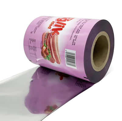 อาหารเกรด บรรจุภัณฑ์ยืดหยุ่น PET หนัง laminating พลาสติก หนัง laminated รูปแบบม้วน รูปแบบพิมพ์ กันความชื้น อัตราต่อรองอ่อน