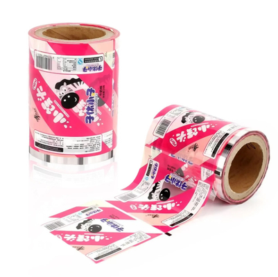 อัตราการสั่งซื้อที่สามารถจัดซื้อได้ รอลล์ฟิล์มบรรจุภัณฑ์อาหาร พร้อมสัญลักษณ์และภาพลักษณ์ที่โดดเด่น