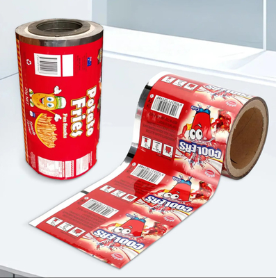 อัตราการสั่งซื้อที่สามารถจัดซื้อได้ รอลล์ฟิล์มบรรจุภัณฑ์อาหาร พร้อมสัญลักษณ์และภาพลักษณ์ที่โดดเด่น