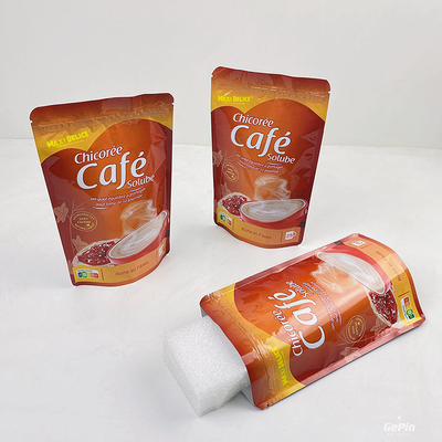 ขายปลีก กระเป๋าล็อคซิปอัตโนมัติ กระเป๋าแผ่นอลูมิเนียม กระเป๋ายืนกระเป๋าพร้อมกับกระเป๋าบรรจุอาหารซิป