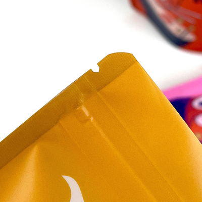 กระเป๋าสะพายพลาสติกปิดซับซับที่สามารถใช้ได้อีกครั้ง บิสกิต อาหารว่าง อาหารยืนกระเป๋าสะพายที่กันความชื้น