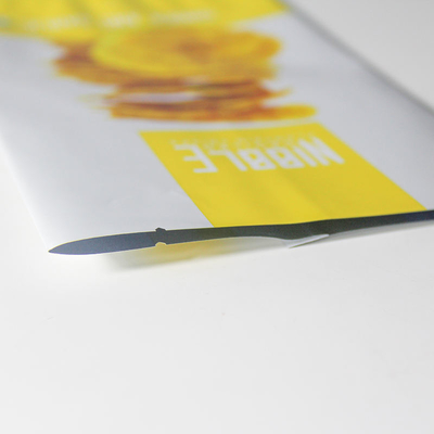 การพิมพ์ดิจิตอล ปลาสติกอัลลูมิเนียมกระเป๋าแผ่นพิมพ์ตามความต้องการ กระเป๋ากาแฟอาหารว่างสามด้าน กระเป๋าปิดกระเป๋าแผ่นกระเป๋ากลับกระเป๋าปิด