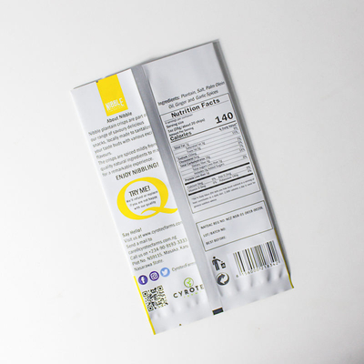 การพิมพ์ดิจิตอล ปลาสติกอัลลูมิเนียมกระเป๋าแผ่นพิมพ์ตามความต้องการ กระเป๋ากาแฟอาหารว่างสามด้าน กระเป๋าปิดกระเป๋าแผ่นกระเป๋ากลับกระเป๋าปิด