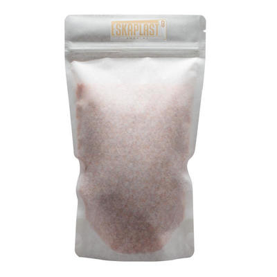 กระเป๋าหนังวัวสีขาว (กระเป๋ายืน) พร้อมหน้าต่างเล็ก กระเป๋าซิปพิมพ์ตามสั่ง กระเป๋ายืนกระดาษครัฟท์/กระเป๋าบรรจุอาหาร