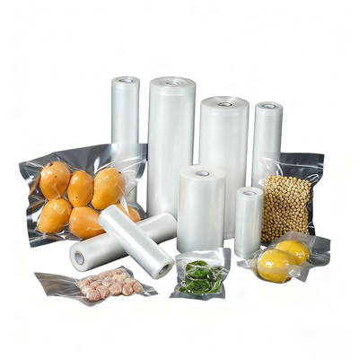 กระเป๋าสะอาดไนลอนโปร่งกระเป๋ากระเป๋าใสด้านเดียวสําหรับเนื้อหรือผัก