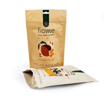 Custom Laminated Stand Up Pouch Food Grade Candy Snacks Nuts Packaging Bag With Zipper Ziplock Bags