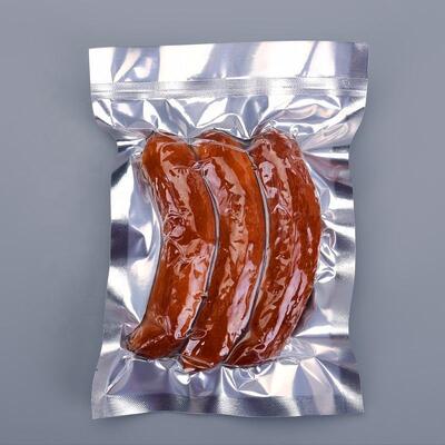 ถุงสูญญากาศขายส่ง Hot Seal ถุงพลาสติกเคลือบลามิเนตบรรจุภัณฑ์อาหารแช่แข็งแบบกำหนดเองสำหรับบรรจุเนื้อสัตว์