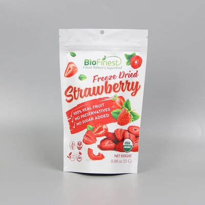 สินค้าที่กําหนดเอง พิมพ์ ซิปล็อคซับซ้อน โป้พลาสติกอลูมิเนียม อาหารว่าง แช่แข็ง ผลไม้แห้ง กระเป๋าสะพายอาหาร