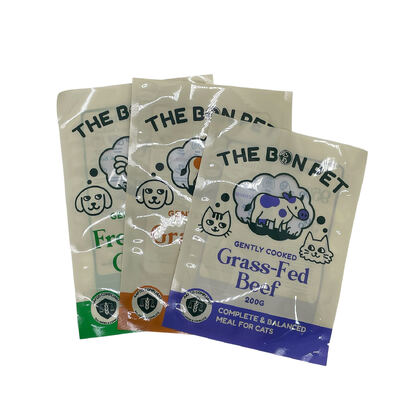 ถุงบรรจุภัณฑ์แบบซีลสามด้านพิมพ์ลายสั่งทำพิเศษ เหมาะสำหรับบรรจุอาหาร รวมถึงขนม ลูกอม กาแฟ ชา ผง และอาหารแห้ง พร้อมรอยฉีกและซิป