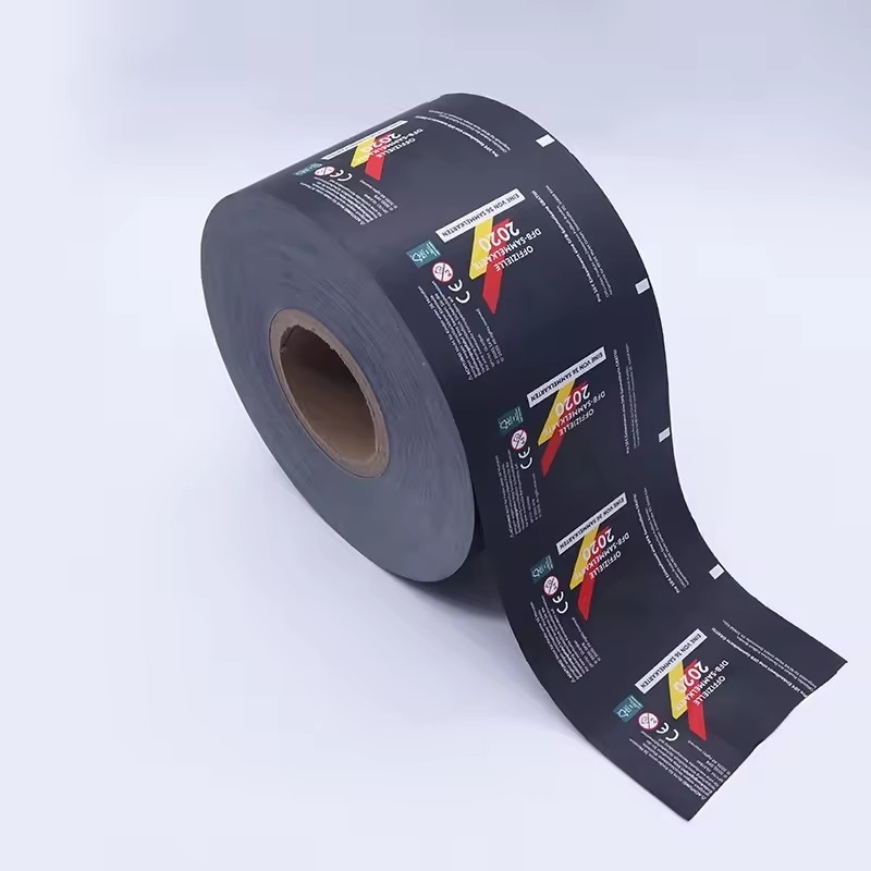 พิมพ์ตามสั่ง พลาสติกฟอยล์ laminated ความร้อน sealable โรลยืดหยุ่นสต๊อกฟิล์มสําหรับอาหาร
