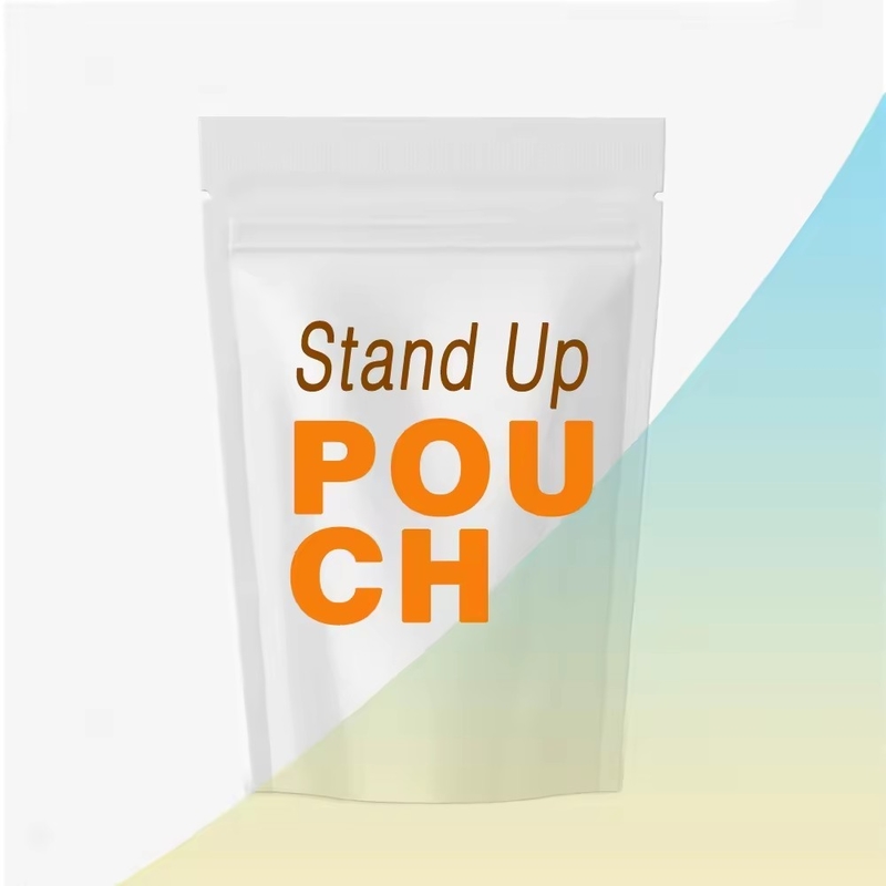OEM Custom Printed Standing Ziplock Bag ถุงยางอลูมิเนียมลอกใหม่ ถุง Mylar มีซิปสําหรับถุงอาหาร