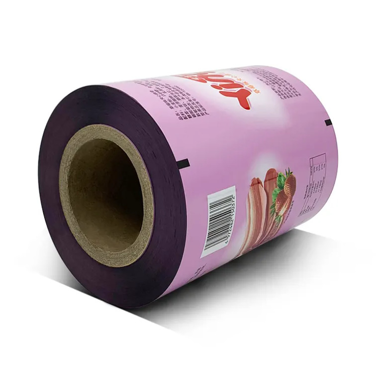 อาหารเกรด บรรจุภัณฑ์ยืดหยุ่น PET หนัง laminating พลาสติก หนัง laminated รูปแบบม้วน รูปแบบพิมพ์ กันความชื้น อัตราต่อรองอ่อน