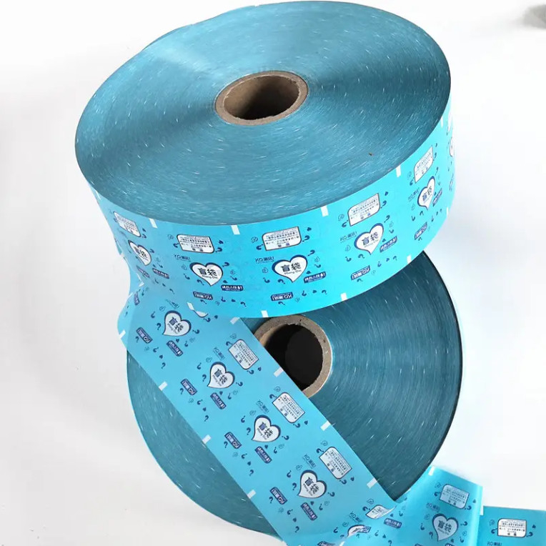 การพิมพ์ความร้อนตามสั่ง PET BOPP พลาสติก รอลล์ฟิล์ม แคนดี้และช็อคโกแลต การบรรจุอาหาร ฟิล์มอัลลูมิเนียม