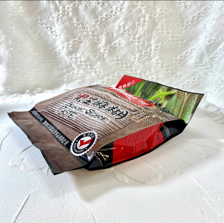 OEM Custom Size BOPP Side Gusset Pouch โฟลยอลูมิเนียม แผ่นผิวสีพิมพ์ ซีซัม อาหาร แพคเกจกระเป๋า