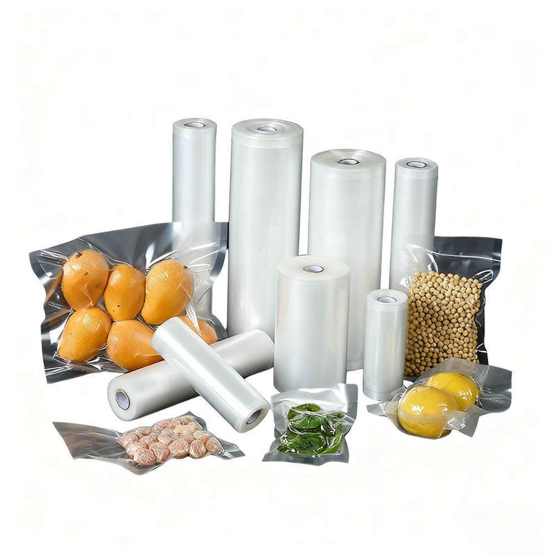 กระเป๋าสะอาดไนลอนโปร่งกระเป๋ากระเป๋าใสด้านเดียวสําหรับเนื้อหรือผัก